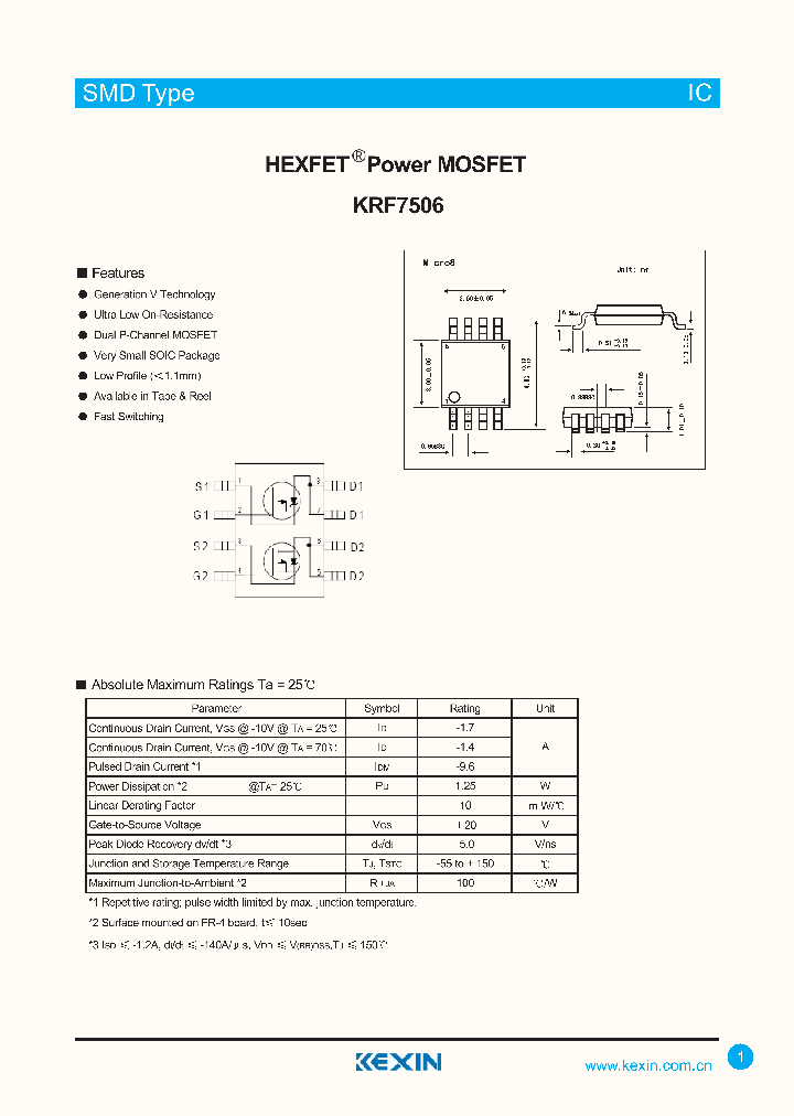 KRF7506_4369759.PDF Datasheet