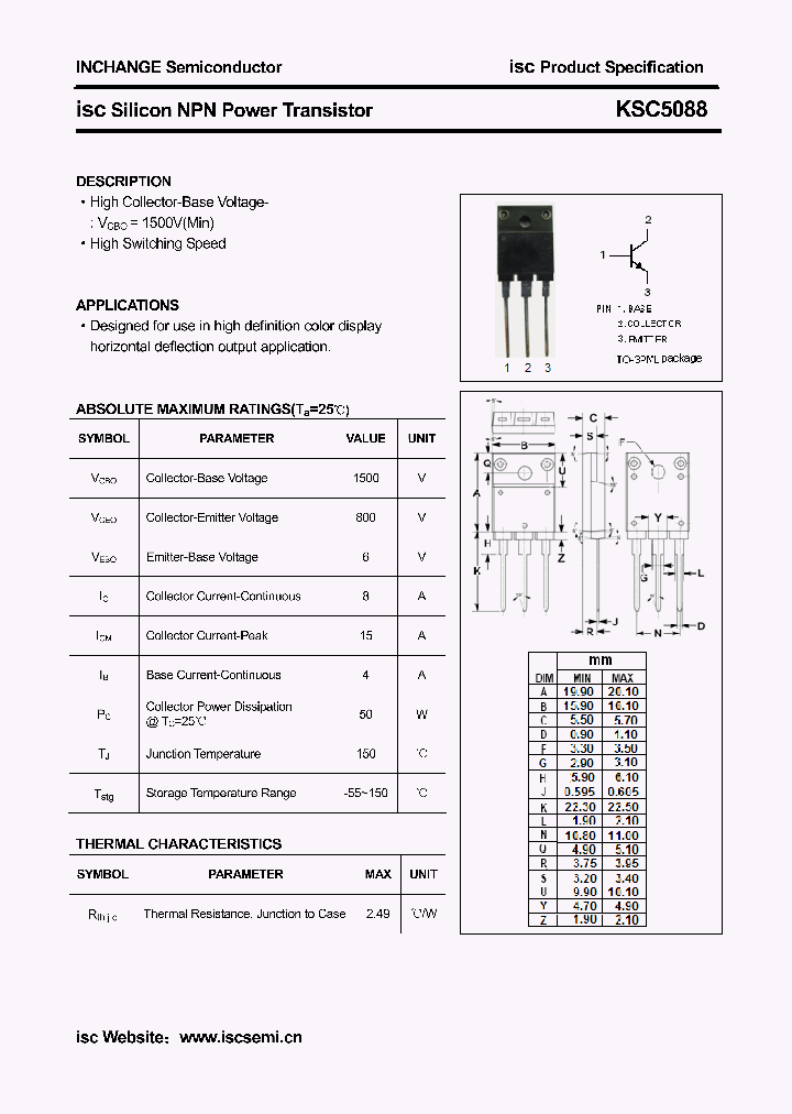 KSC5088_4355517.PDF Datasheet