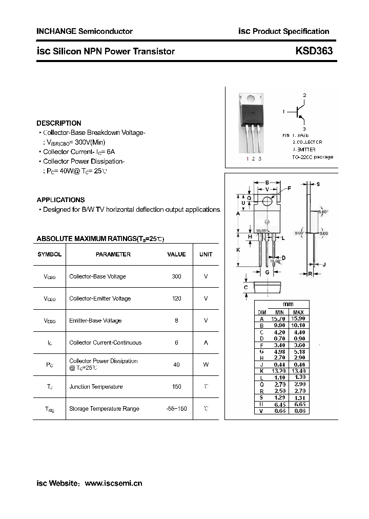KSD363_4395133.PDF Datasheet