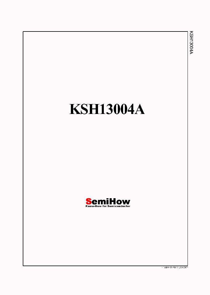 KSH13004A_4635483.PDF Datasheet
