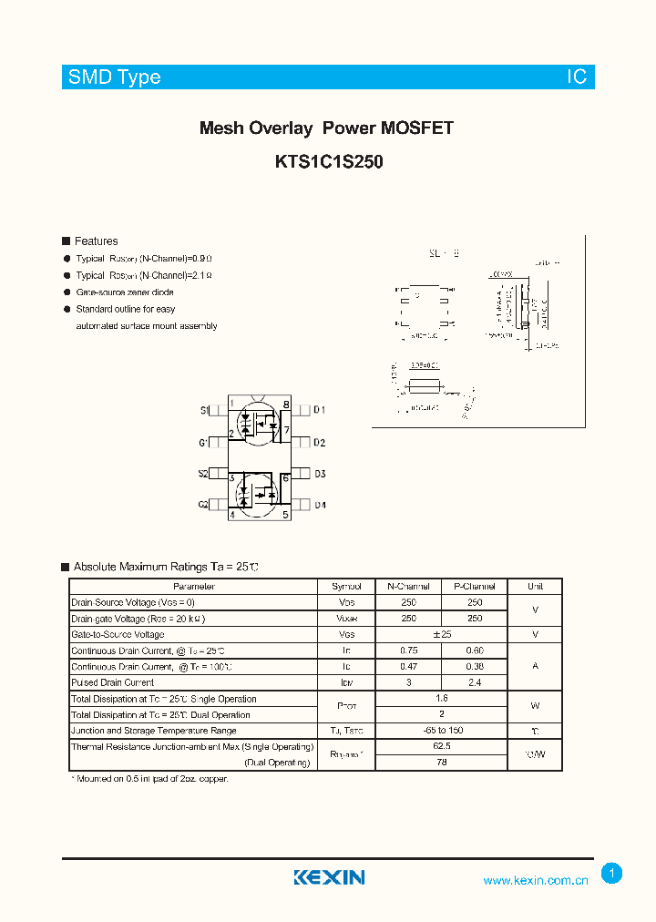 KTS1C1S250_4336435.PDF Datasheet