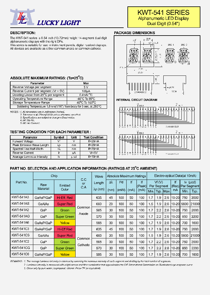 KWT-541_4408034.PDF Datasheet
