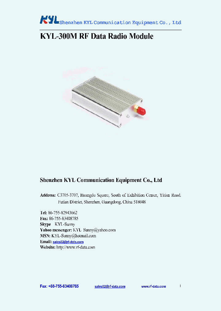KYL-300M1_4879999.PDF Datasheet