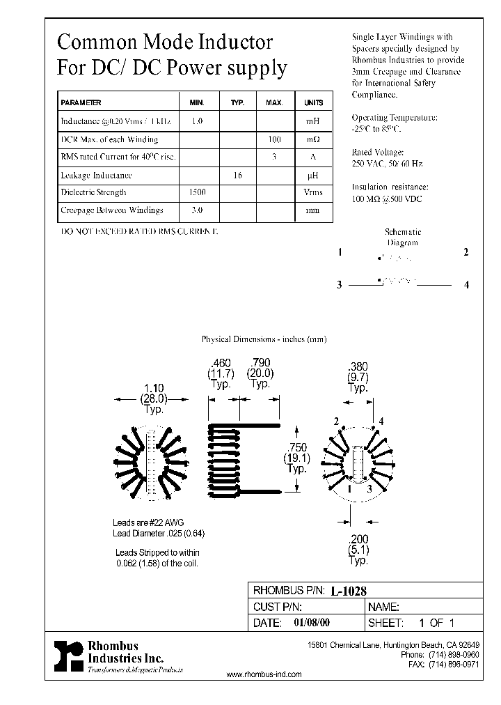 L-1028_4819637.PDF Datasheet
