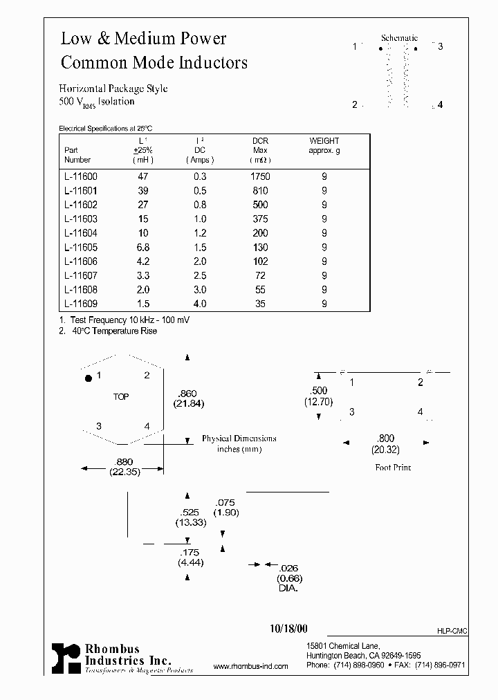 L-11608_4819646.PDF Datasheet