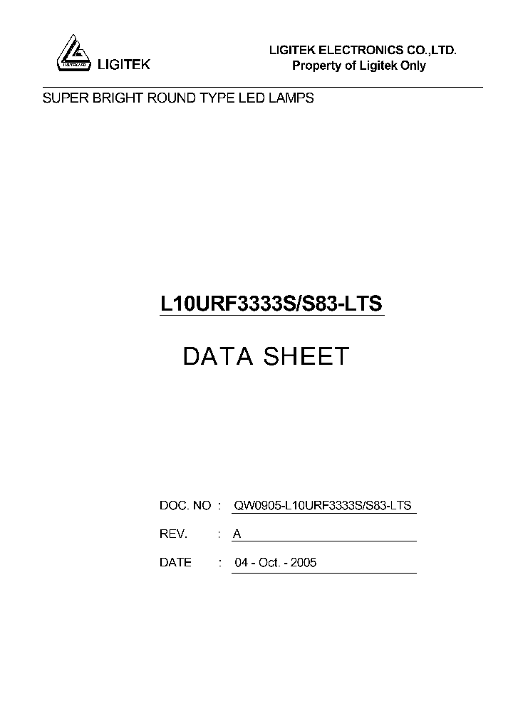 L10URF3333S-S83-LTS_4899487.PDF Datasheet
