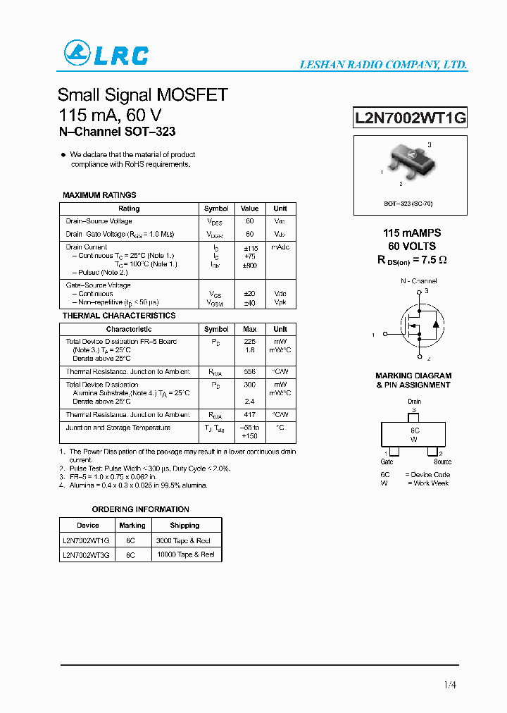 L2N7002WT1G_4515965.PDF Datasheet