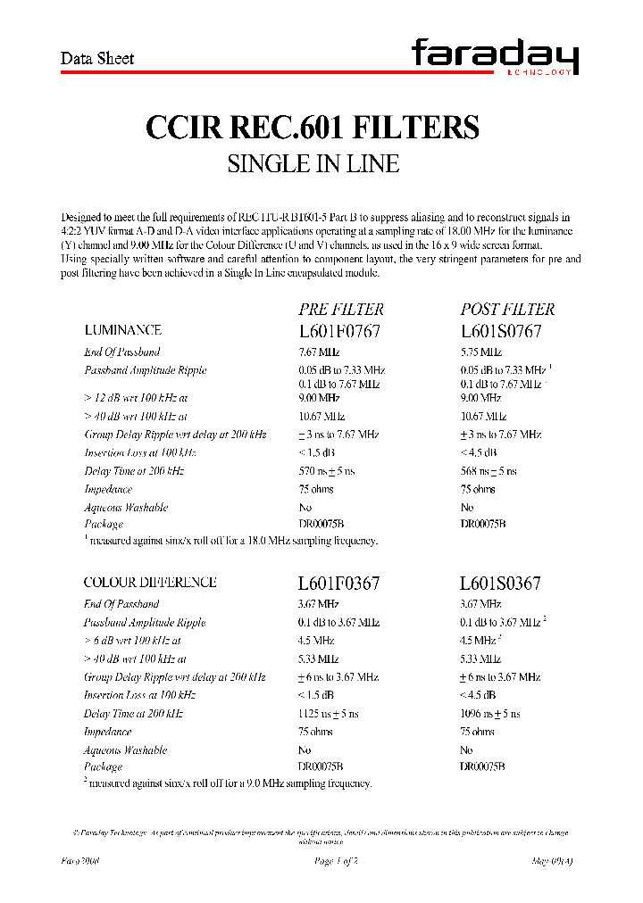 L601S0367_4460881.PDF Datasheet