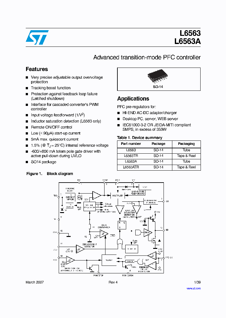 L6563_4646133.PDF Datasheet