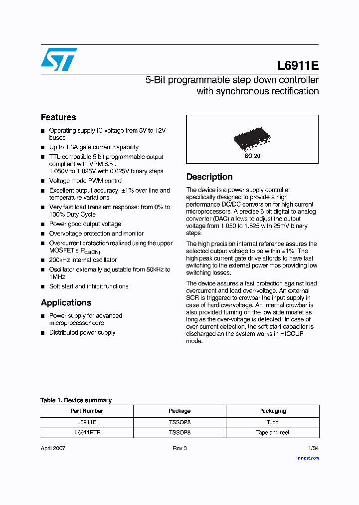 L6911E07_4446604.PDF Datasheet
