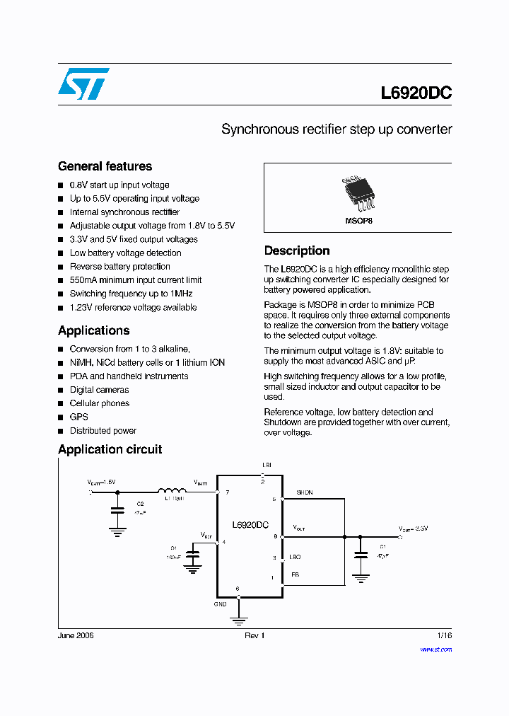 L6920DC_4362378.PDF Datasheet