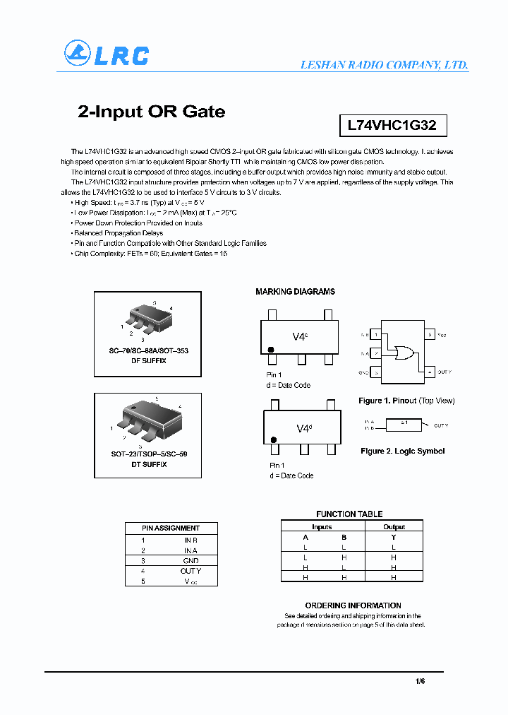L74VHC1G32_4470777.PDF Datasheet