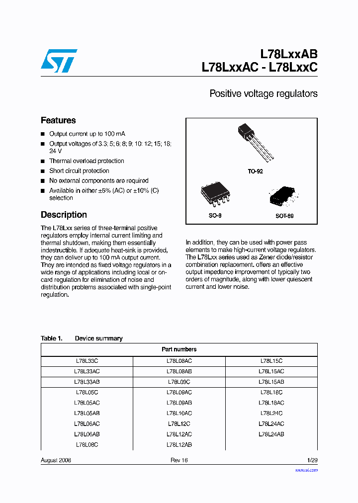 L78L05ABD13TR_4239433.PDF Datasheet
