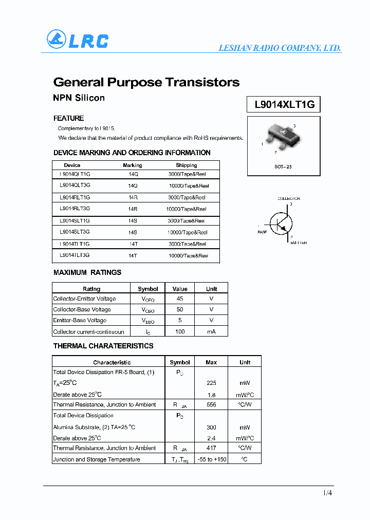 L9014SLT1G_4449523.PDF Datasheet