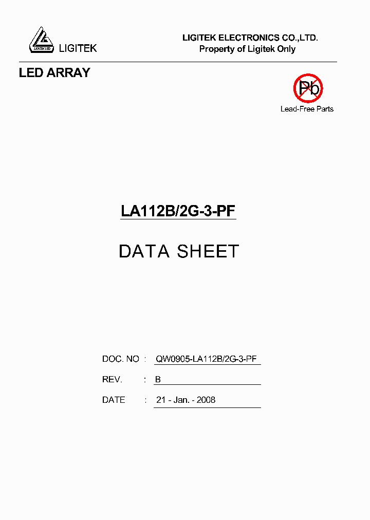 LA112B-2G-3-PF_4692807.PDF Datasheet