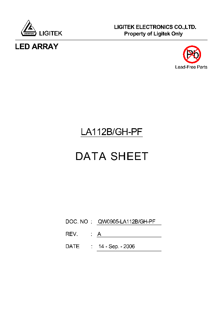 LA112B-GH-PF_4885825.PDF Datasheet