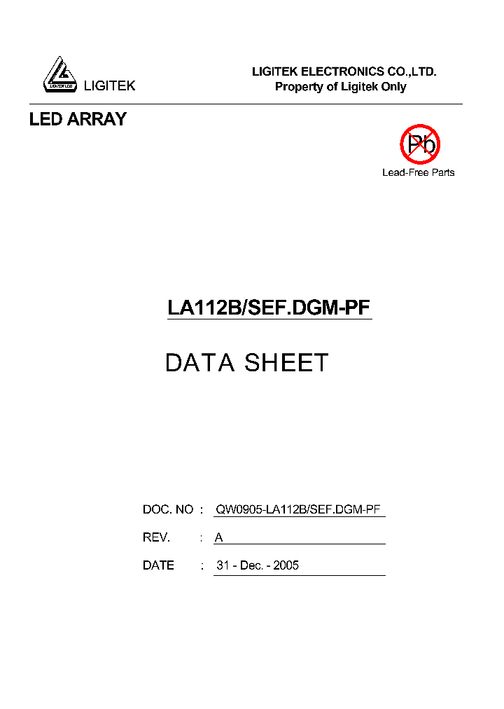 LA112B-SEFDGM-PF_4741910.PDF Datasheet