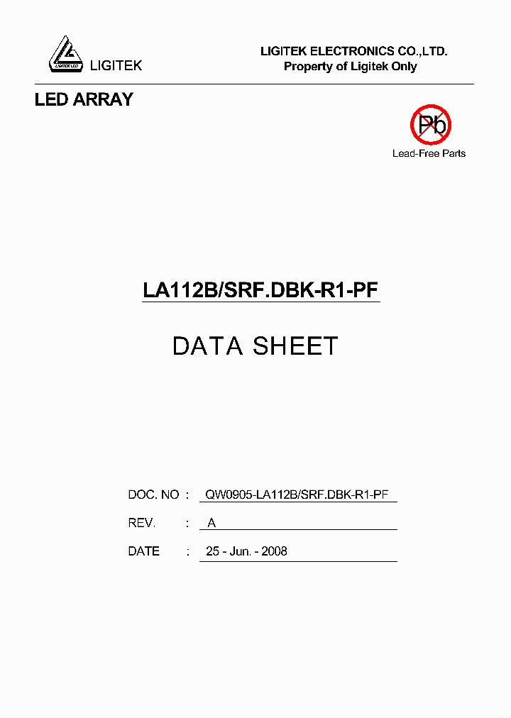 LA112B-SRFDBK-R1-PF_4596315.PDF Datasheet