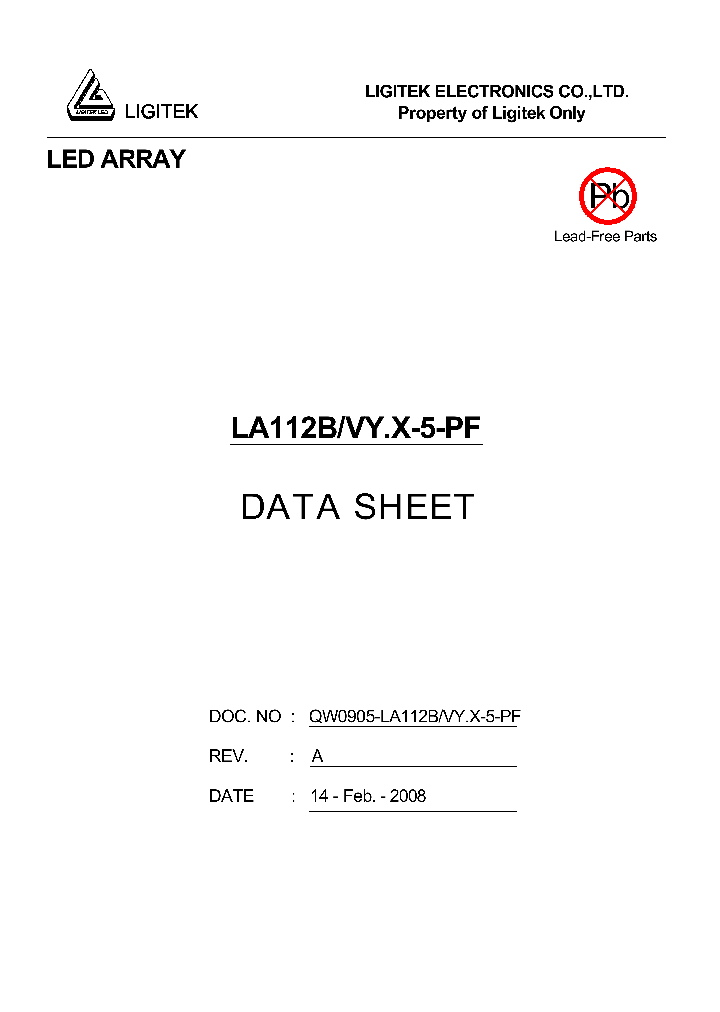 LA112B-VYX-5-PF_4641506.PDF Datasheet