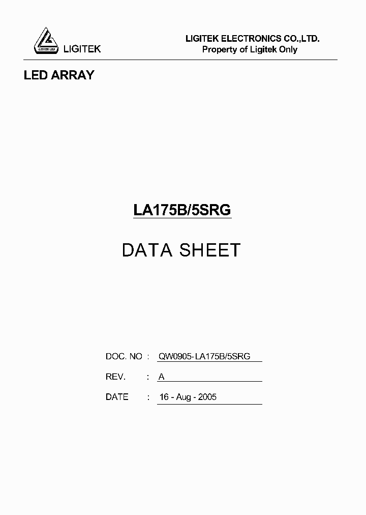 LA175B-5SRG_4679093.PDF Datasheet