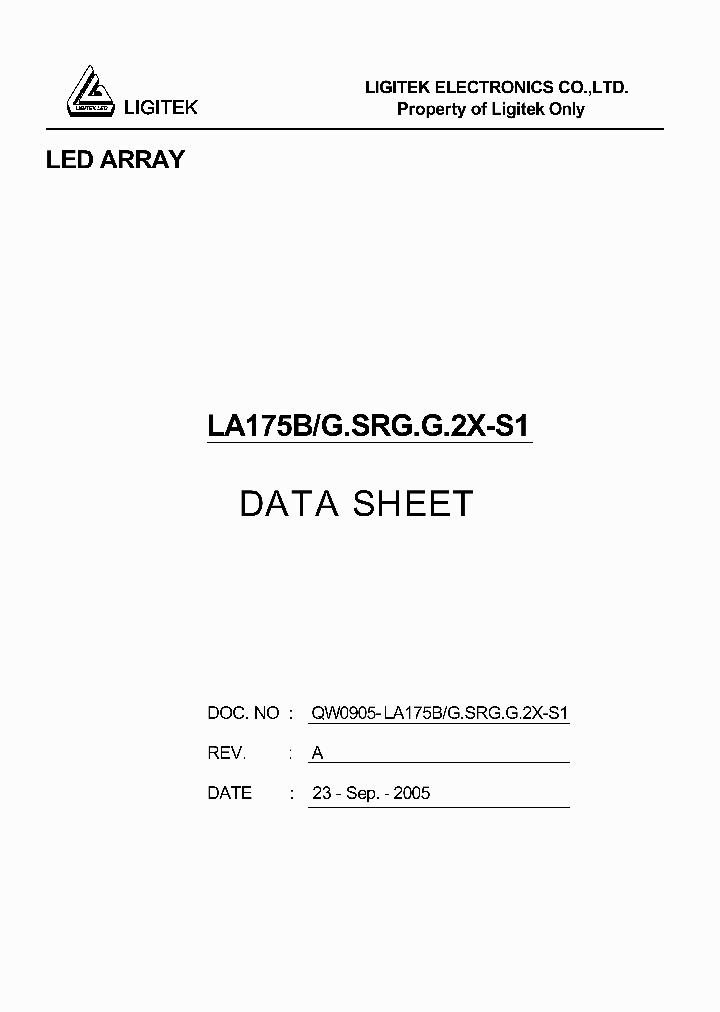 LA175B-GSRGG2X-S1_4679095.PDF Datasheet