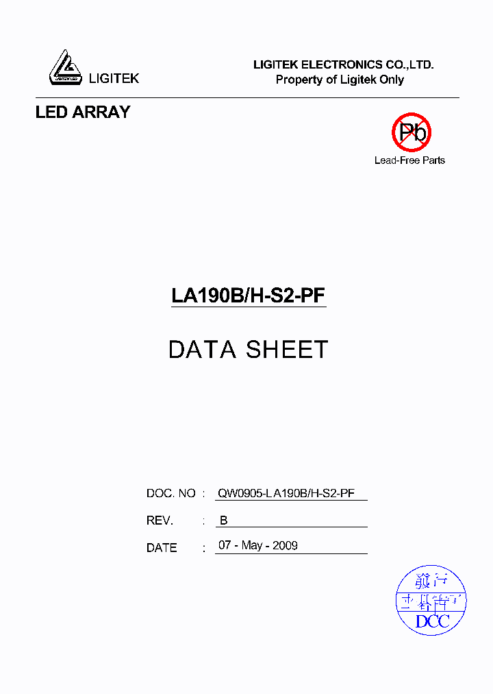 LA190B-H-S2-PF_4789492.PDF Datasheet