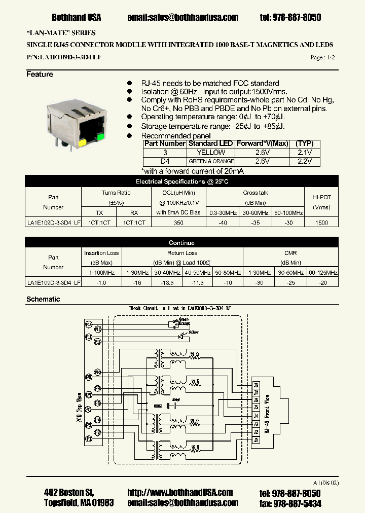 LA1E109D-3-3D4LF_4532103.PDF Datasheet