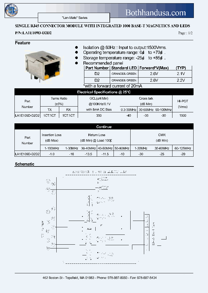 LA1E109D-D2D2_4532111.PDF Datasheet