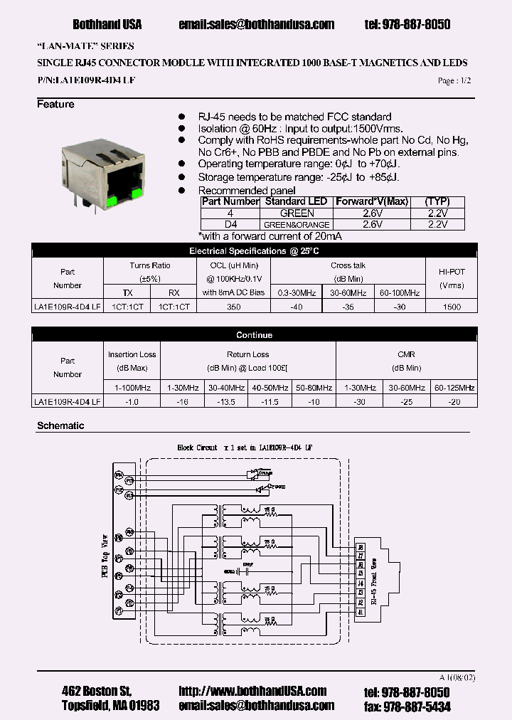 LA1E109R-4D4LF_4532116.PDF Datasheet