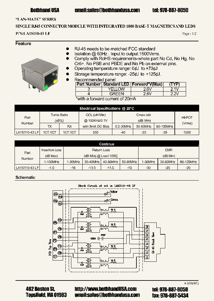 LA1S110-43LF_4560263.PDF Datasheet
