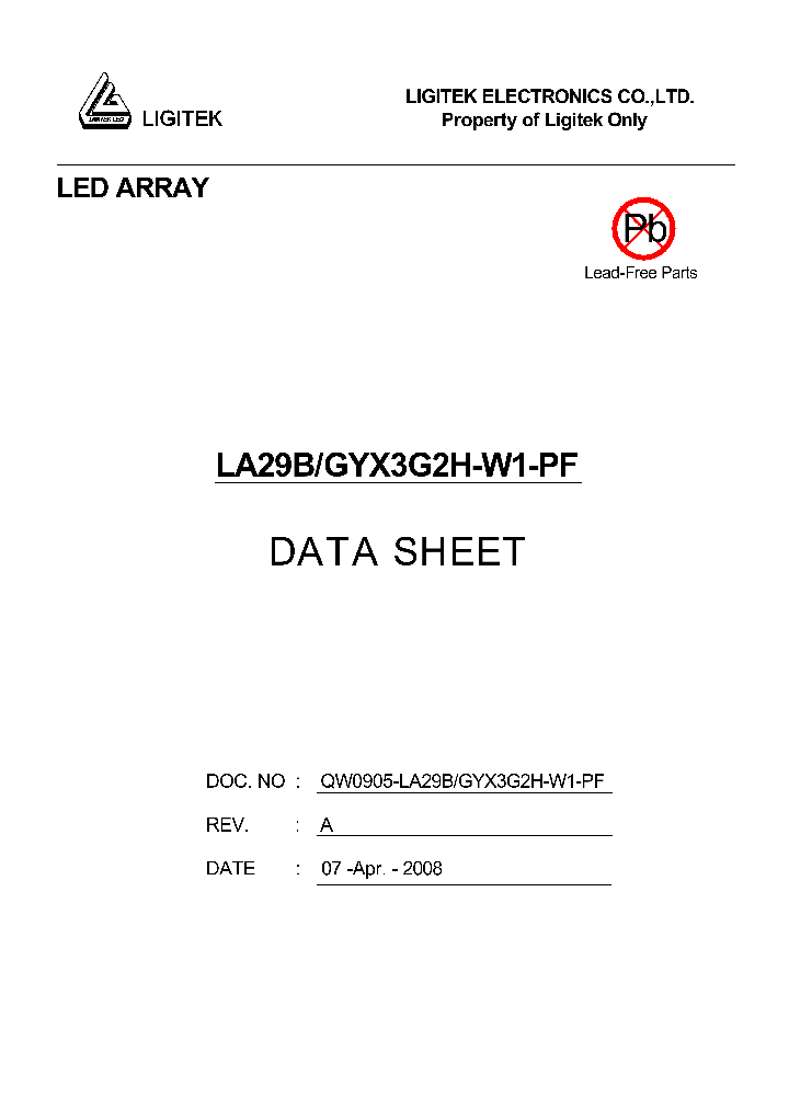 LA29B-GYX3G2H-W1-PF_4705633.PDF Datasheet