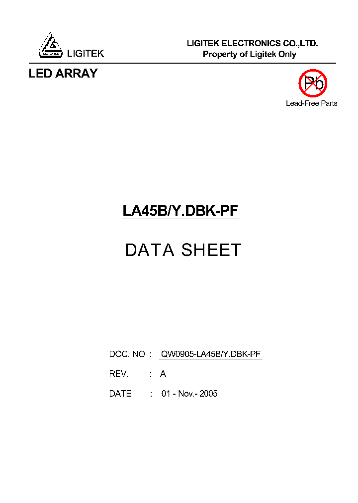 LA45B-YDBK-PF_4571420.PDF Datasheet