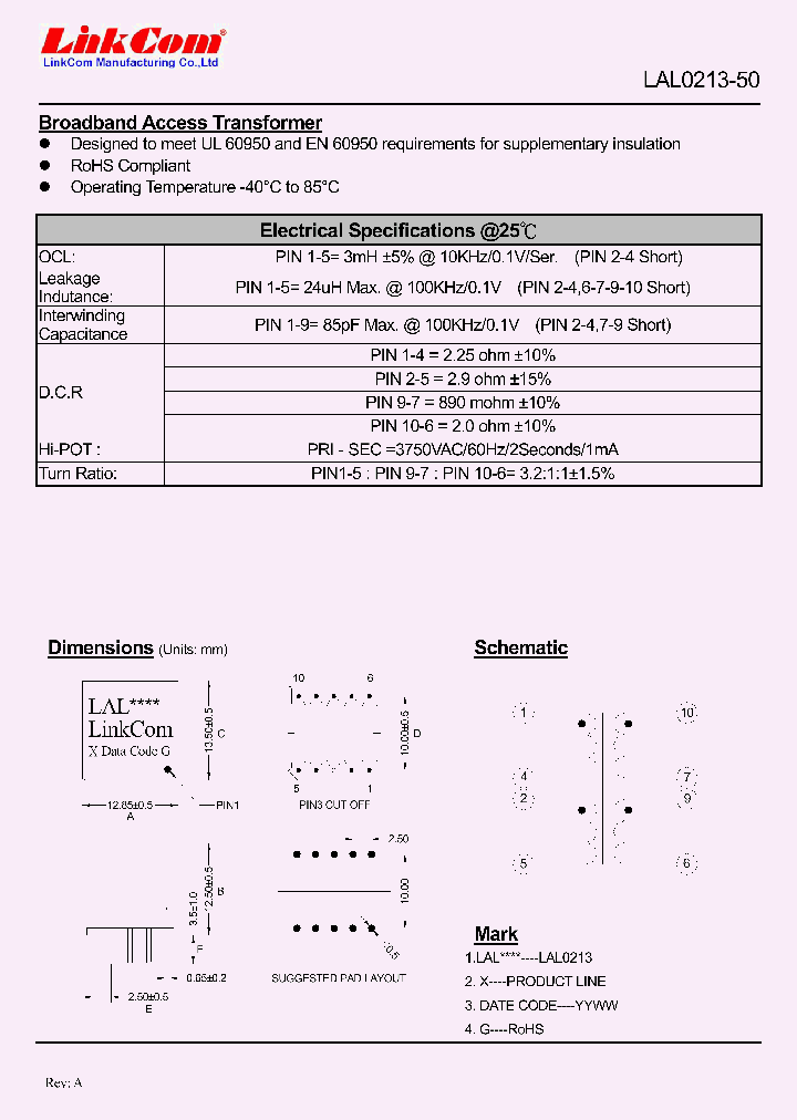 LAL0213-50_4655101.PDF Datasheet