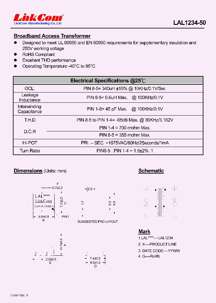 LAL1234-50_4540583.PDF Datasheet