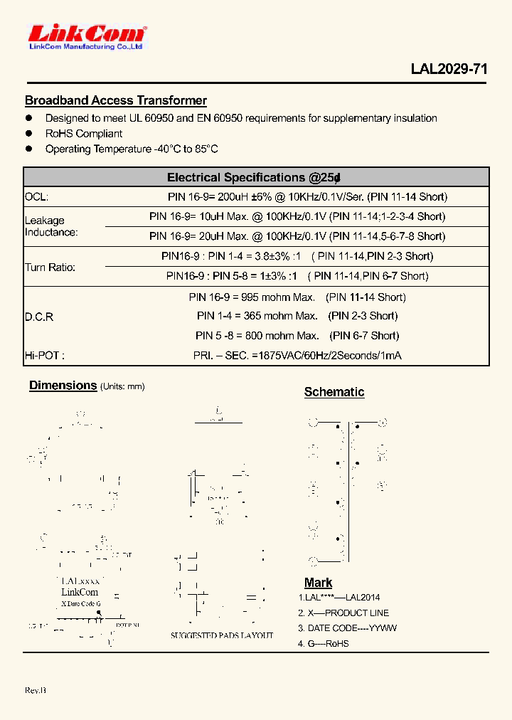 LAL2029-71_4503011.PDF Datasheet