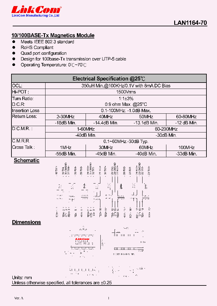 LAN1164-70_4764790.PDF Datasheet