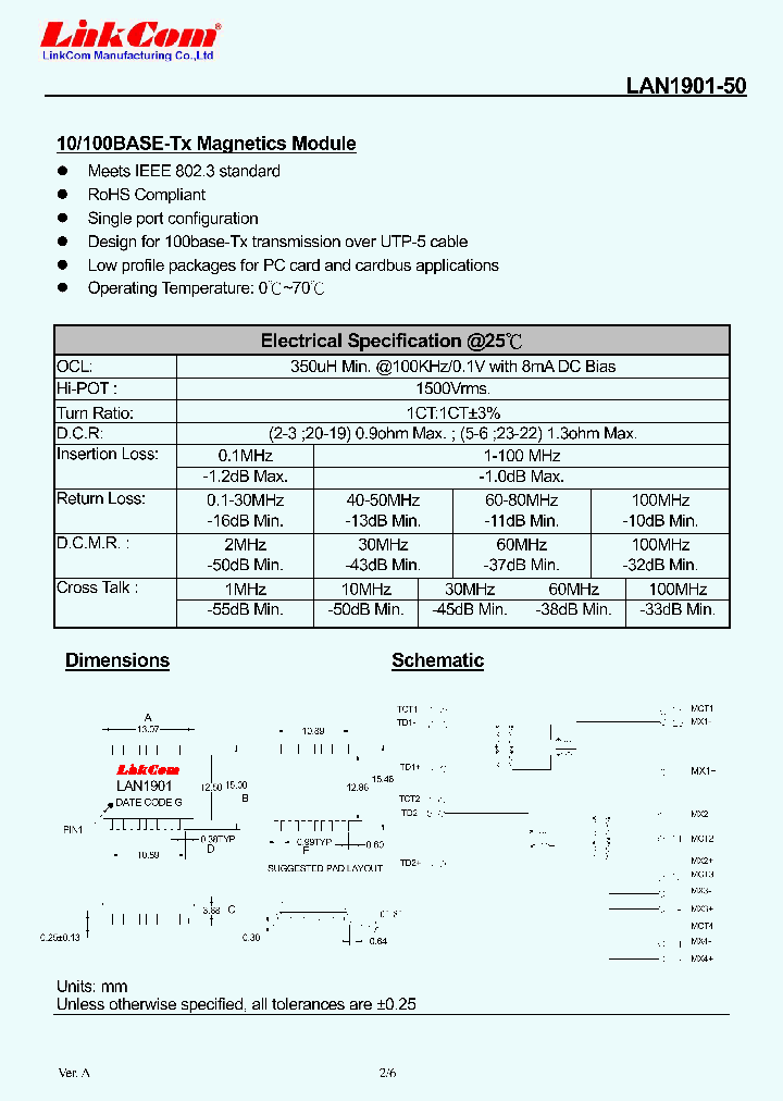 LAN1901-50_4776423.PDF Datasheet