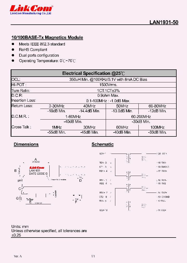 LAN1931-50_4764793.PDF Datasheet