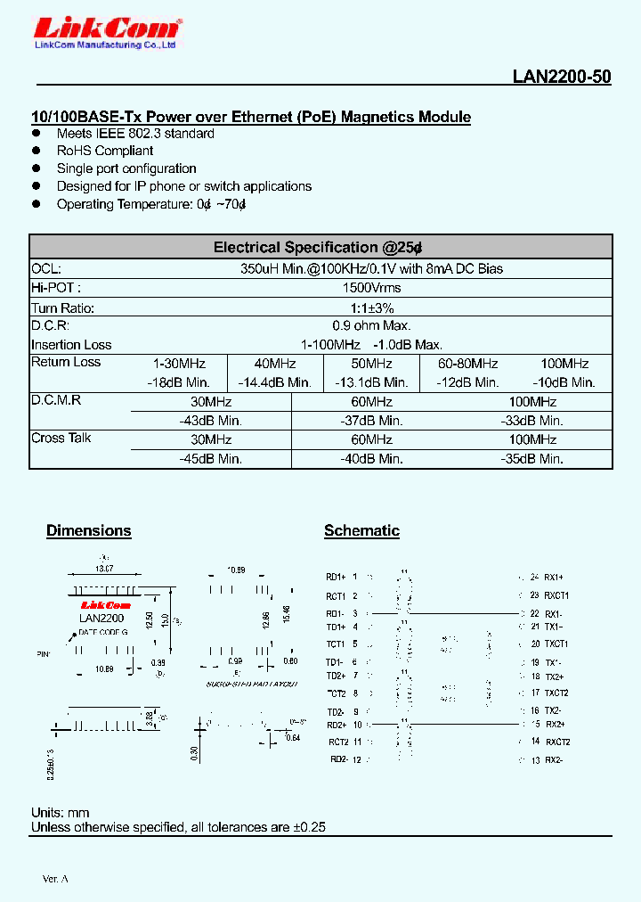 LAN2200-50_4601851.PDF Datasheet