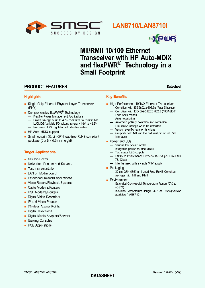 LAN8710_4636757.PDF Datasheet