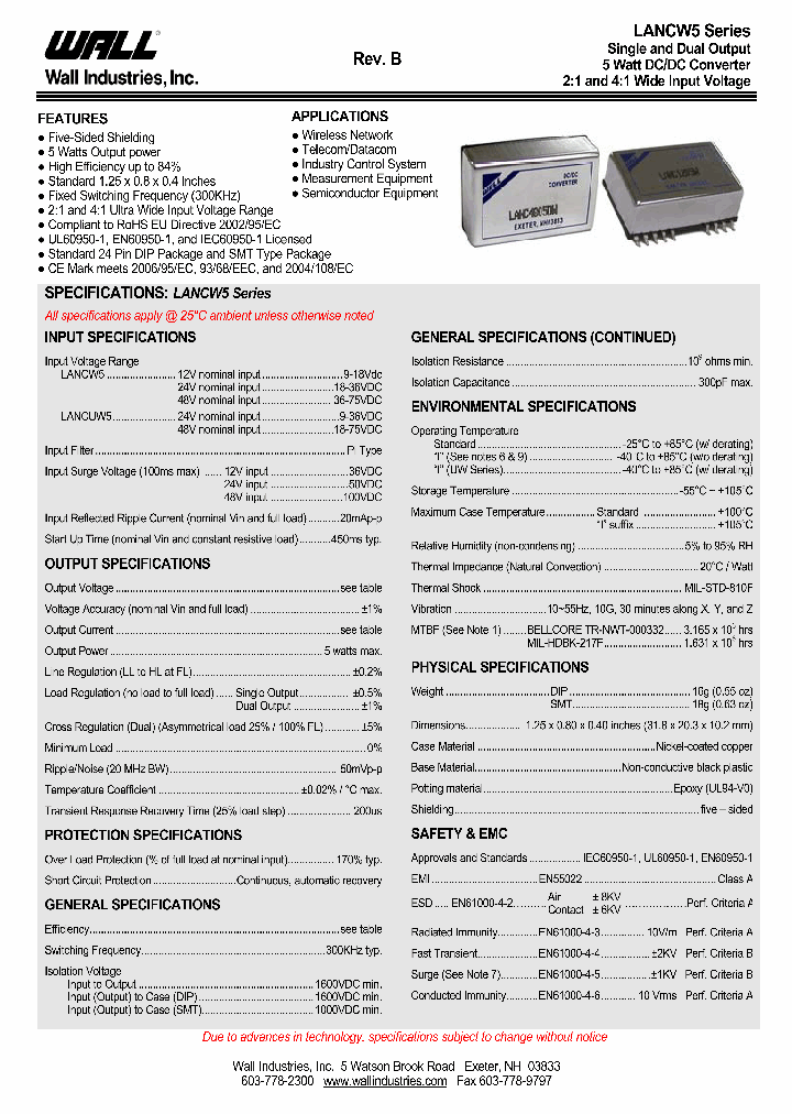 LANC1215W5_4244352.PDF Datasheet