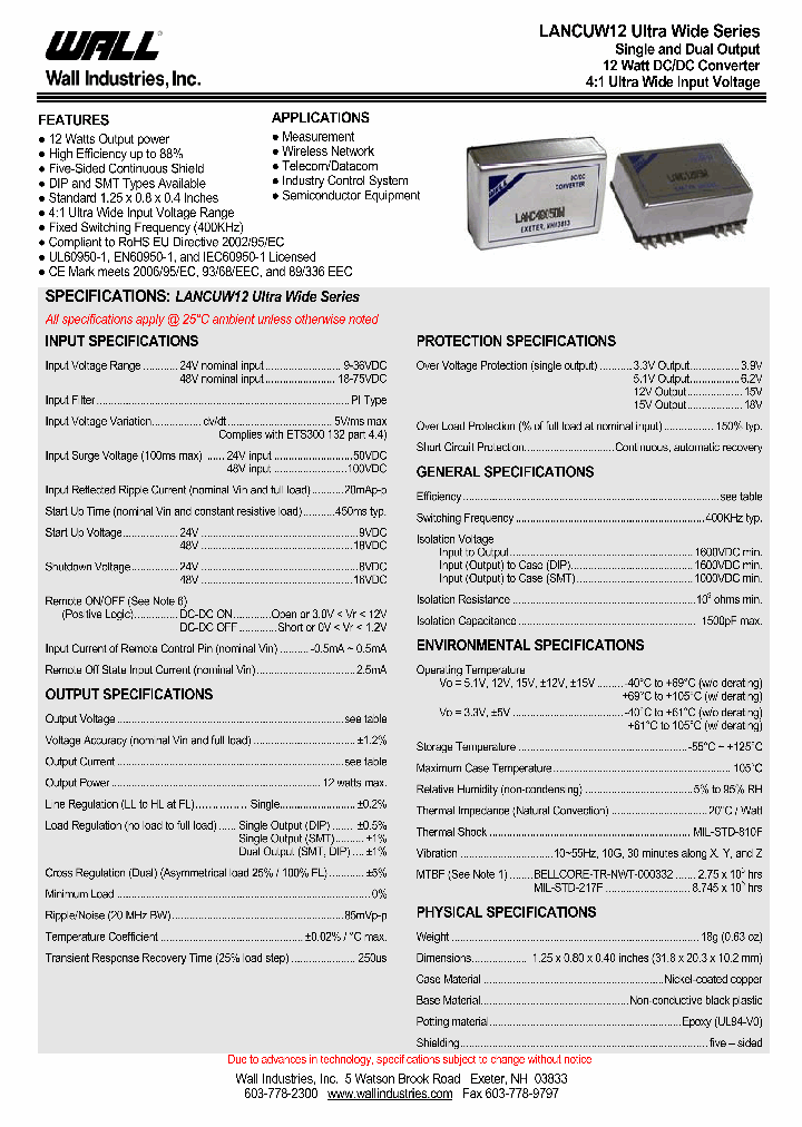 LANC2405DUW12_4252721.PDF Datasheet
