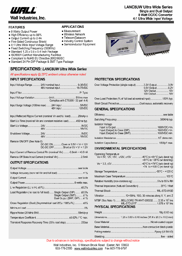 LANC2405DUW8_4252722.PDF Datasheet