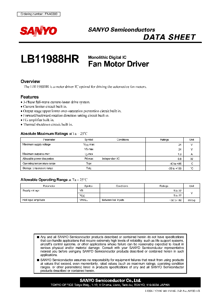 LB11988HR_4345078.PDF Datasheet
