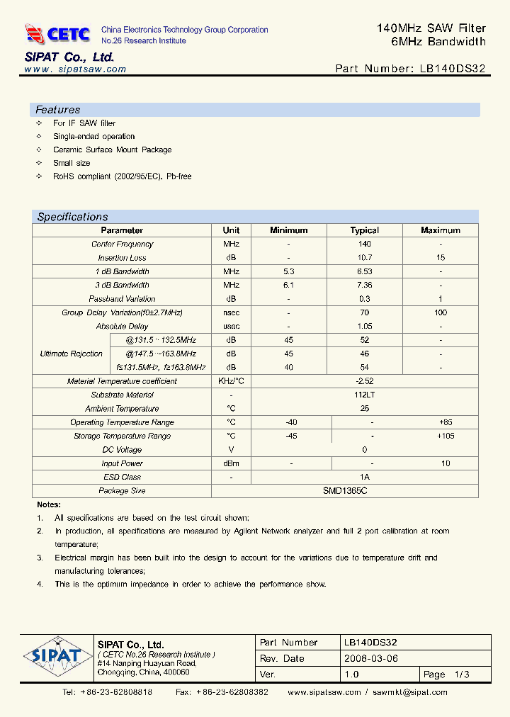 LB140DS32_4185606.PDF Datasheet