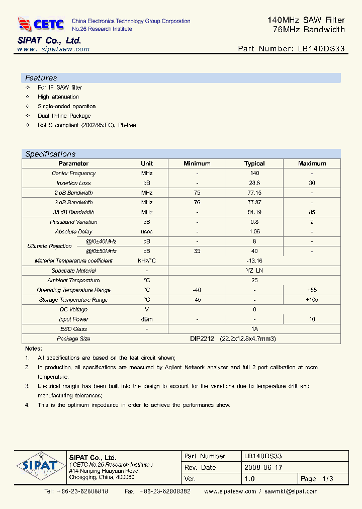 LB140DS33_4473792.PDF Datasheet