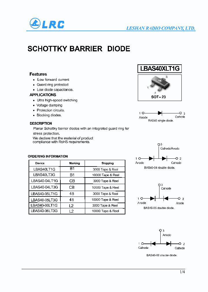 LBAS40-04LT1G_4517313.PDF Datasheet
