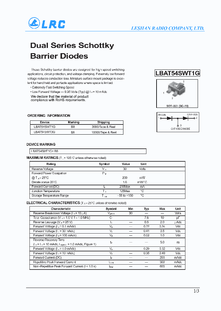 LBAT54SWT1G_4182953.PDF Datasheet