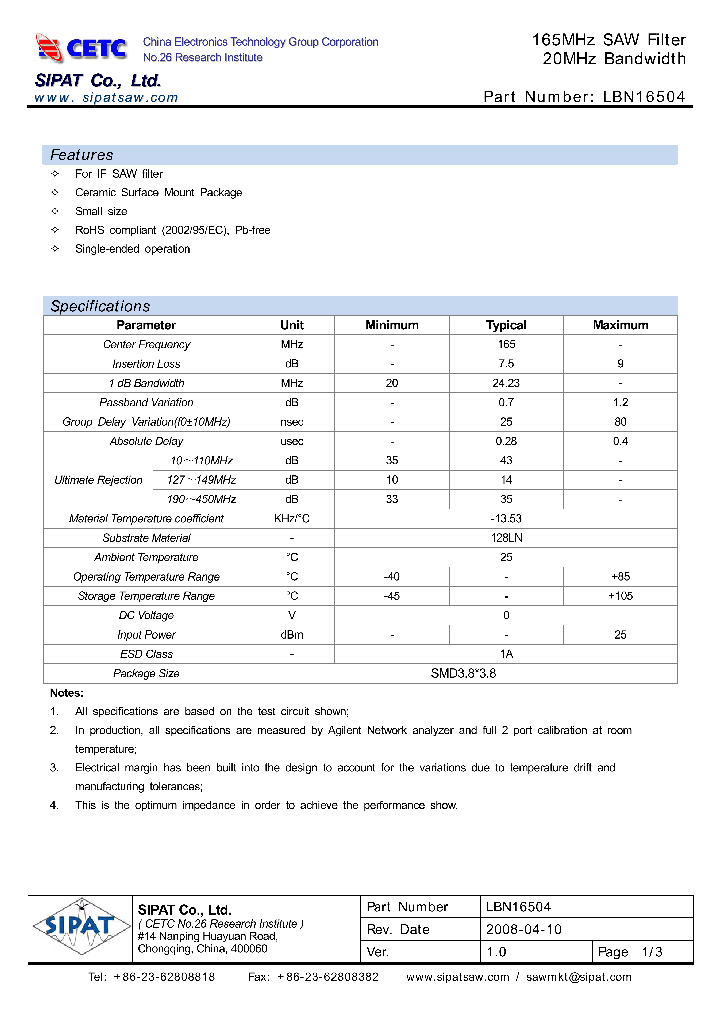LBN16504_4468004.PDF Datasheet