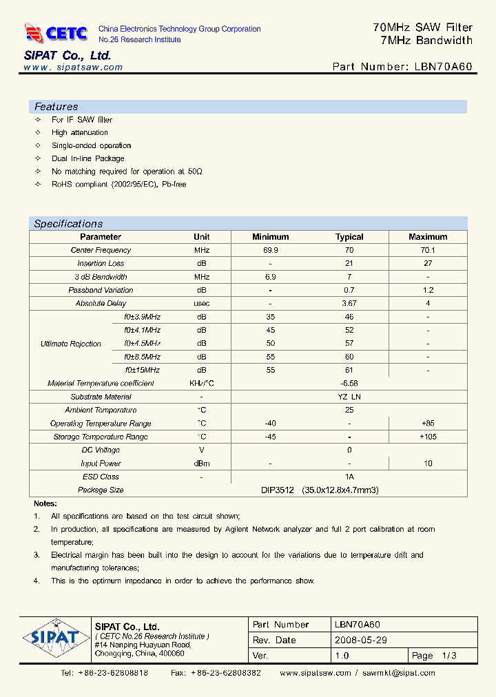 LBN70A60_4440485.PDF Datasheet